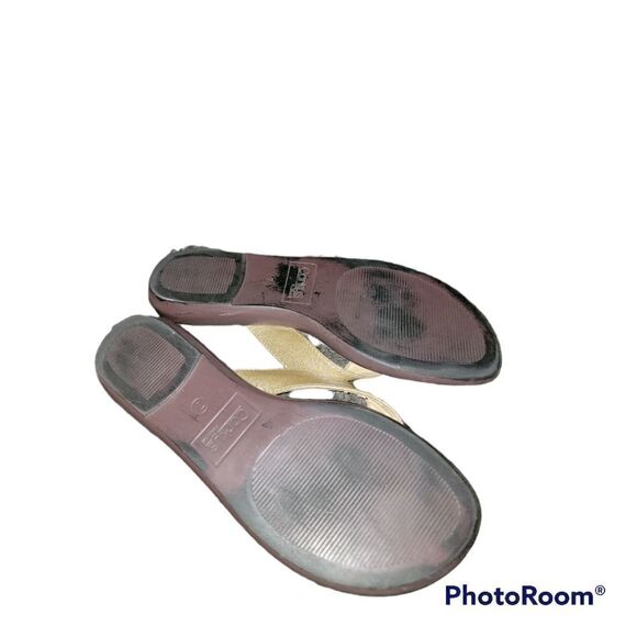 Corkys Sandals Size 7 Embeleshed Button - Picture 5 of 9